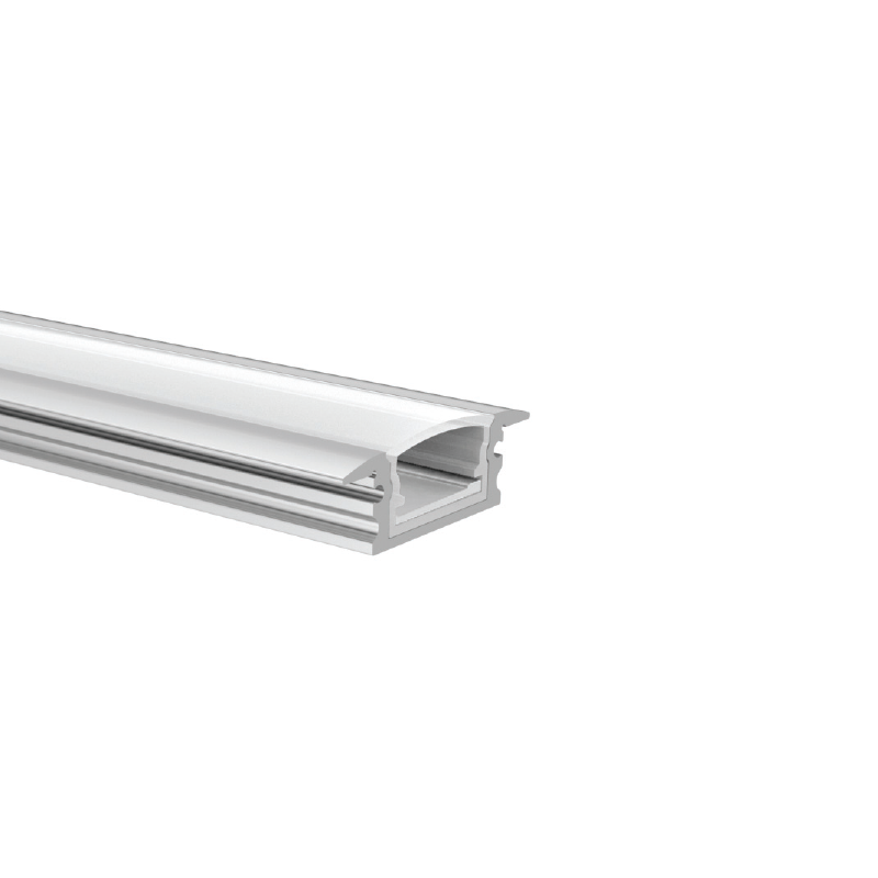 EDITH ALUMINUM WATERPROOF PROFILE P147U WITH OPAL PC DIFFUSER 2m/pc P147U