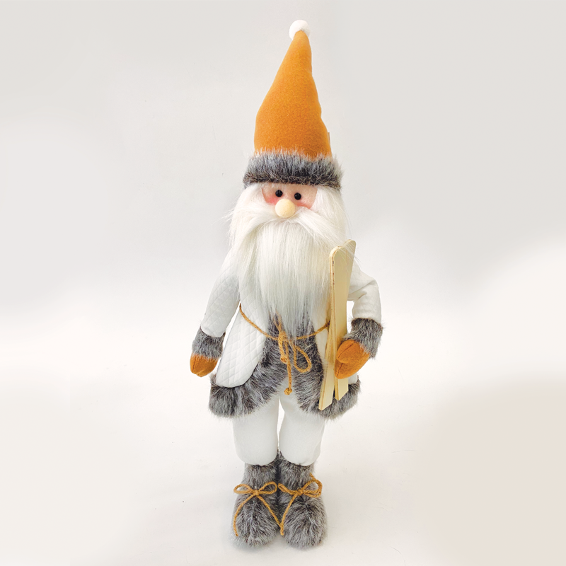 ^ DECO FABRIC SANTA CLAUS 50CM X125009
