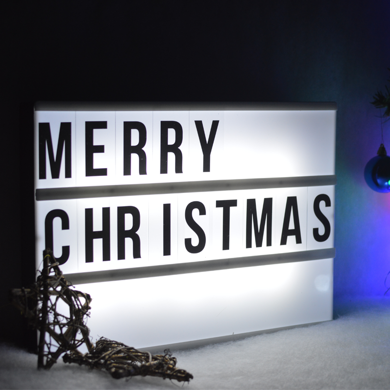 ^ LED LIGHT PVC BOX