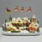 LED WW DECOR MULTICOLOR VILLAGE+MOTION SLEIGH+MUSIC 4.5V (ADAPT) / 3ΑΑ (BAT) 34.5Χ15.5Χ25.5CM X0307