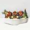 LED WW DECOR MULTICOLOR VILLAGE+ROTATION SKATING+MUSIC 4.5V (ADAPT) / 3ΑΑ (BAT) 35Χ24.5Χ18CM X0313