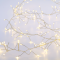 50 CLUSTER LED STRING LIGHTS, WW, SILVER COPPER WIRE & BAT. 3XAA IP20 2.5M+30CM, 3W X01501117