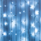 ^240 LED RUBBER CURTAIN LIGHT, CW, CONNECT. (MAX 8), STEADY,IP44, 200x100cm, 1,5M LEAD CABLE X08240231
