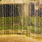 ^ 360 FLASH LED CURTAIN LIGHTS, WW, ADAPT.(31VDC),IP44, 200x200cm, GREEN CABLE X08360114