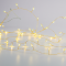 ^ 300 CLUSTER LED STRING LIGHTS, WW, GOLD COPPER WIRE, ADAPTOR (4.5VDC) & 8 FUNCTIONS,IP44, 3M+3M, 6W X063001377