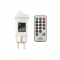 ^ ADAPTOR 31VDC 12W 8 FUNCTIONS & IR REMOTE CONTROLLER (ON/OFF+8F+TIMER+DIMMER) MAX 1500 LEDS FUNCTIONS X0812WFAR