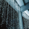 ^ 480 LED CURTAIN LIGHTS, CW, ADAPT. (31VDC), STEADY & CONNECT. (ΜΑΧ 2) IP44, 300x300cm, TRAN/NT CABLE X08480221