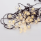 30 WW SOLAR LEDS, PLASTIC BALLS, STRING LIGHTS, BAT., SOLAR, FLASH, BLACK WIRE, IP44, 4.35m+2m X043014232