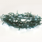 ^ 50LED STRING LIGHTS BATTERY (3xAA), WW 6/18 TIMER & 8 FUNCTIONS,IP44, 490+30cm, GREEN LEAD CABLE X0650234