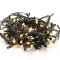 100 LED RUBBER CABLE WARM WHITE STRING LIGHTS CONTECT.  (MAX 20)  10CM DIST. 10M IP65, 1.5 LEAD CABLE X081001314