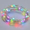 50 LED SUPER STRING LIGHT MULTI COLOR SILVER COPPER WIRE & USB ADAPTOR 5V WI-FI+BLUETOOTH+INFRARED REMOTE CONTROLLER IP44 5M+2M X0150819