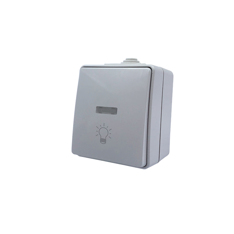 ARMY 1 GANG PUSH BUTTON SWITCH & LED LAMP 