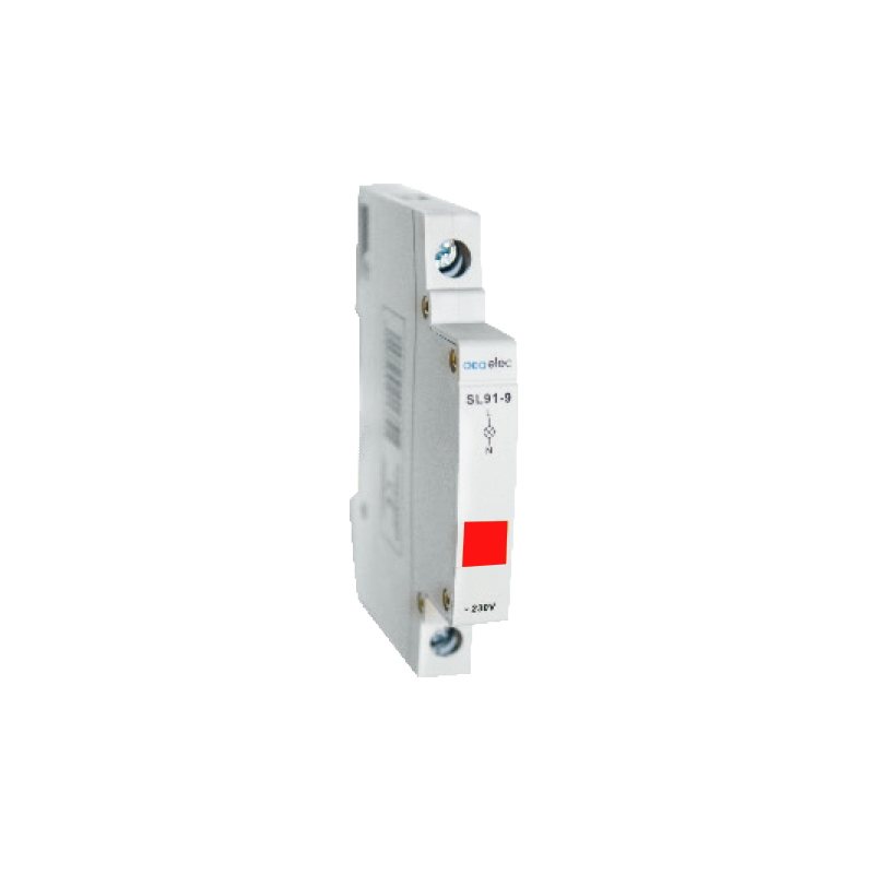 INDICATOR LAMP SINGLE RED 16A 230V 1M DY02140001