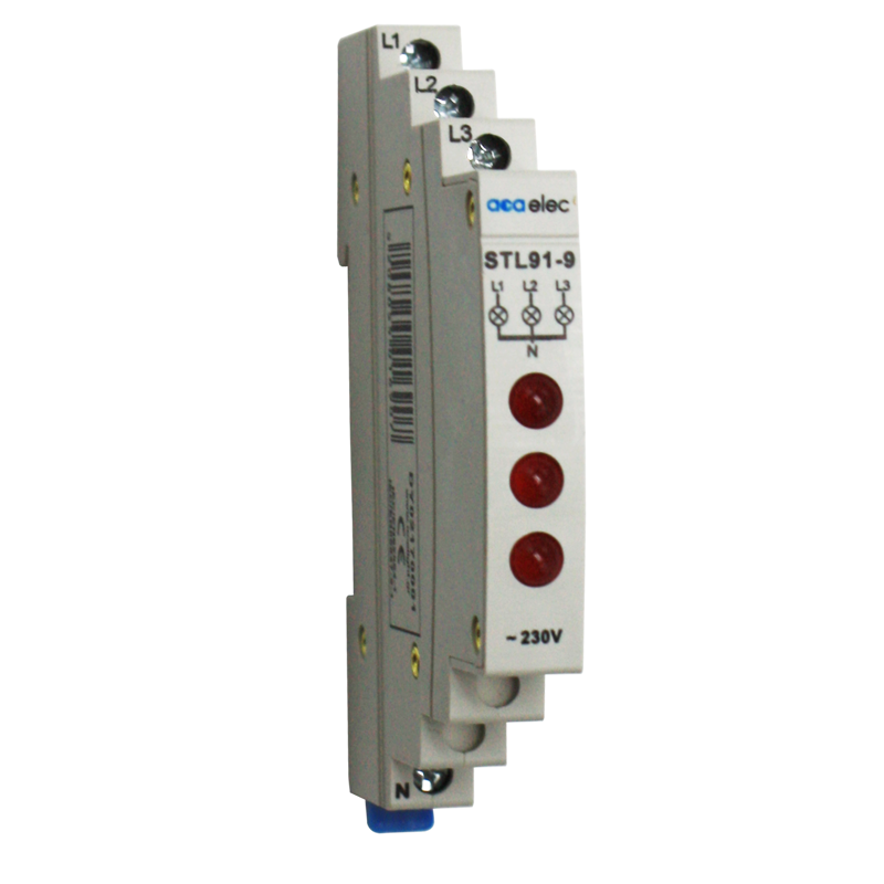 INDICATOR LAMP TRIPLE RED 16A 230V 1M DY02170001