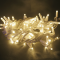 100 LED WHITE RUBBER CABLE WARM WHITE STRING LIGHTS CONTECT.  (MAX 20)  10CM DIST. 10M IP65, 1.5 LEAD CABLE X081002414