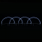 5 ARCH 124 LED MOTIF 5,2m 2-WIRE ROPE LIGHT CW FLASH IP44 86*57cm1.3m LEAD CABLE X081242221