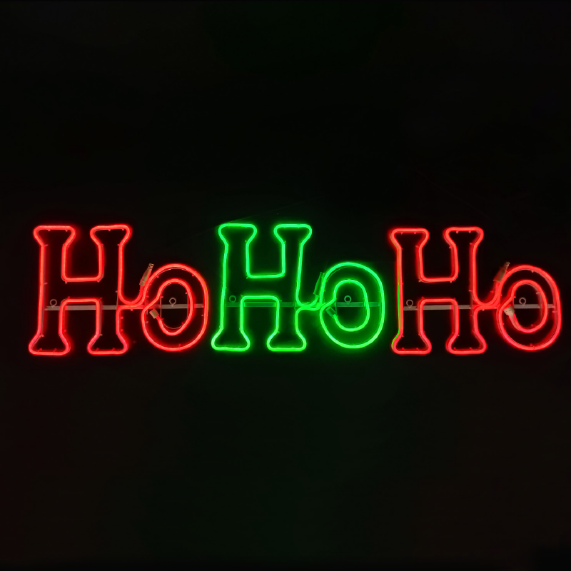 HOHOHO 750 DOUBLE NEON LED ROPE LIGHT 7,5m GREEN & RED FLASH IP65 133*30cm 1.5m LEAD CABLE X08750356