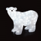 ACRYLIC BACK BEAR 240 LED CW IP44 97*42*75cm  30cm LEAD CABLE X082402229