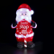ACRYLIC STANDING SANTA 60 LED CW IP44 24,5*18*40,5cm  30cm LEAD CABLE X0860228