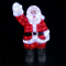 ACRYLIC WAVING SANTA 150 LED CW IP44 30*27*60cm  30cm LEAD CABLE X08150228
