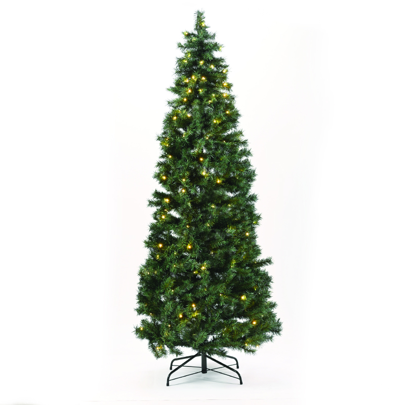LAILIAS XMAS POP UP GREEN TREE 120 LED WW STEADY H180cm DIAM 76cm 2m LEAD CABLE X1818012002