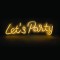 LET S PARTY 125 NEON LED USB LEAD CABLE 2m WW IP20 41*1,6 *13,5cm X131251716
