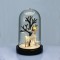 ^WOODEN DEER WITH PLASTIC COVER (TREE) 8 MINI LED WW BATT 2ΧΑΑΑ (INCLUDED) DIAM:11*19cm^ X06811263