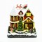 LED WW HOUSE SLEIGH TREE MOVEM.MUSIC ADAPT:4.5V BATT:3XAA (NOT INCL) 26,5*19*28,5cm X0355