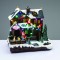 LED MULTIC.COLOR CHANGING HOUSE ANIMALS MOVEM.MUSIC ADAPT:4.5V BATT:3XAA (NOT INCL) 24,5*19,5*24,5cm X0356