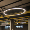 HOLY CIRCULAR ALUMINUM PROFILE D:1M WITH SILICONE OPAL DIFFUSER, WITHOUT ACCESSORIES P32351CU