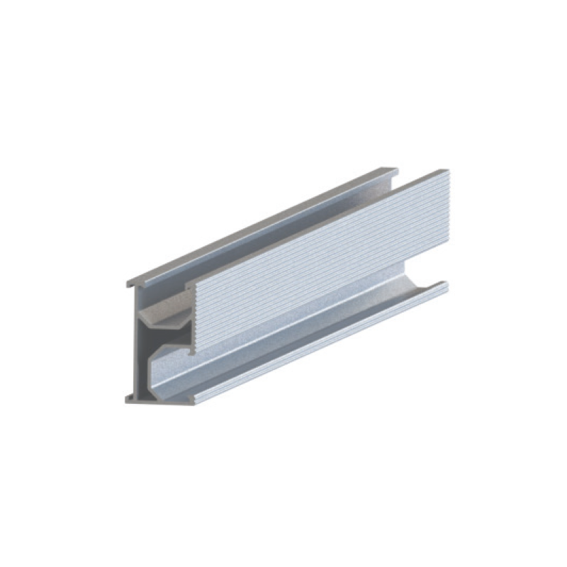 ALUNINIUM RAIL 5,5m THICKNESS 1,5mm NSRAIL05