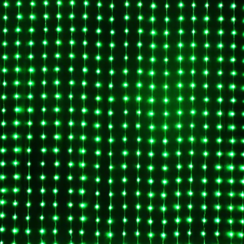 400 RGB LED SMART CURTAIN LIGHTS  200*200cm REMOTE&APP  IP44 5m LEAD CABLE X084003213