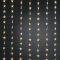 ^ 48LED CURTAIN LIGHTS STARS COOL WHITE ADAPTOR VDC & 8 FUNCTIONS IP44 5M GREEN CABLE X0848122