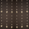 144 LED CURTAIN  8 STRINGS*18 LED WW STEADY ADAPTOR  24VDC CONNECT MAX 4 SETS P44 200x150cm TRANSP 3m LEAD CABLE X071441492