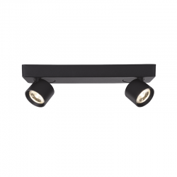 ^WALL MOUNTED LIGHTING LED 10W COB 80° 3000K 800LM BLACK ALUMINUM 32X7XH7,5CM PLUTO RA33LEDS32BK ^WALL MOUNTED LIGHTING LED 10W COB 80° 3000K 800LM BLACK ALUMINUM 32X7XH7,5CM PLUTO RA33LEDS32BK