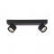 ^WALL MOUNTED LIGHTING LED 10W COB 80° 3000K 800LM BLACK ALUMINUM 32X7XH7,5CM PLUTO RA33LEDS32BK