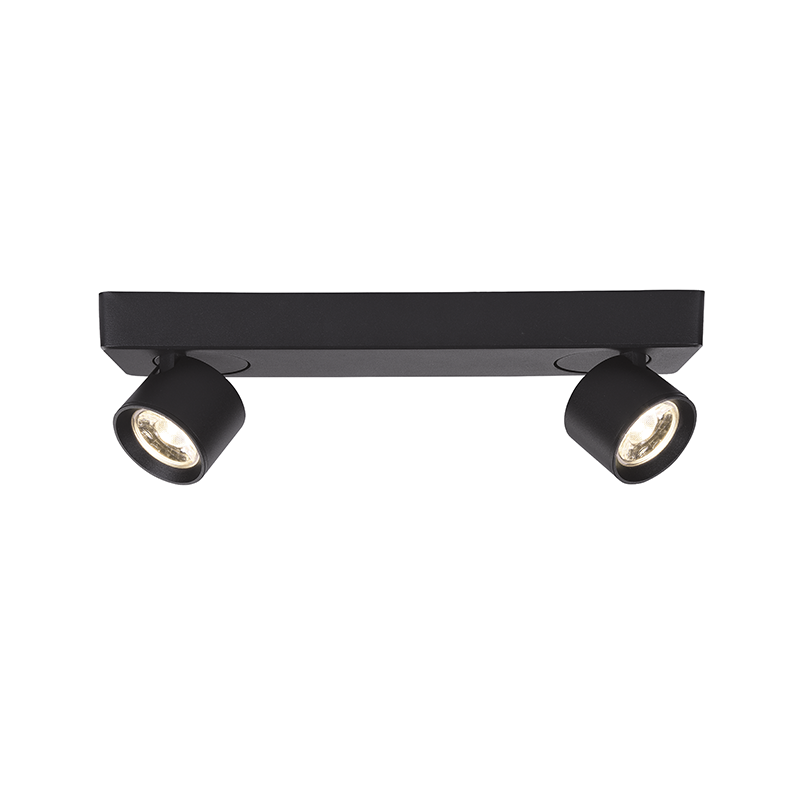 ^WALL MOUNTED LIGHTING LED 10W COB 80° 3000K 800LM BLACK ALUMINUM 32X7XH7,5CM PLUTO RA33LEDS32BK