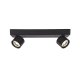 ^WALL MOUNTED LIGHTING LED 10W COB 80° 3000K 800LM BLACK ALUMINUM 32X7XH7,5CM PLUTO RA33LEDS32BK