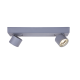 ^WALL MOUNTED LIGHTING LED 10W COB 80° 3000K 800LM GREY ALUMINUM 32X7XH7,5CM PLUTO RA33LEDS32GY