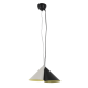 ^ PHASING OUT PENDANT LIGHTING 2ΧE14 BLACK+GREY METAL D32ΧΗ120CM DIOSCURI EF23P233BG