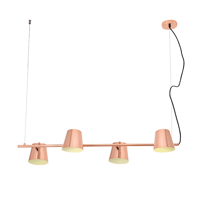 ^ PHASING OUT PENDANT LIGHTING 4ΧE14 BRONZE METAL 27Χ102ΧΗ120CM AYRAN EF27P4102CP