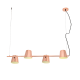 ^ PHASING OUT PENDANT LIGHTING 4ΧE14 BRONZE METAL 27Χ102ΧΗ120CM AYRAN EF27P4102CP