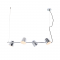 ^ PHASING OUT PENDANT LIGHTING 4ΧE14 CHROME METAL 27Χ102ΧΗ120CM AYRAN EF27P4102CH
