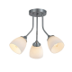 PHASING OUT CEILING FIXTURE CHROME WITH GLASS Φ38CM 3XE14 REA DLA8113A
