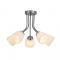 PHASING OUT CEILING FIXTURE CHROME WITH GLASS Φ50CM 5XE14 REA DLA8115A