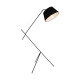 PHASING OUT FLOOR LAMP BLACK FABRIC SHADE 1XE27 ANDALUSIA MF14429BK