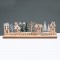 ^WOODEN XMAS WITH TREES DECORATIVE MOTIF 33x5x10cm^ X063362
