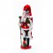 ^NUTCRACKER SANTA CLAUS WITH RED CAPE SCEPTER & TREE H35cm^ X143502