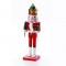 ^NUTCRACKER KING WITH GIFT & TREE H38cm^ X143806