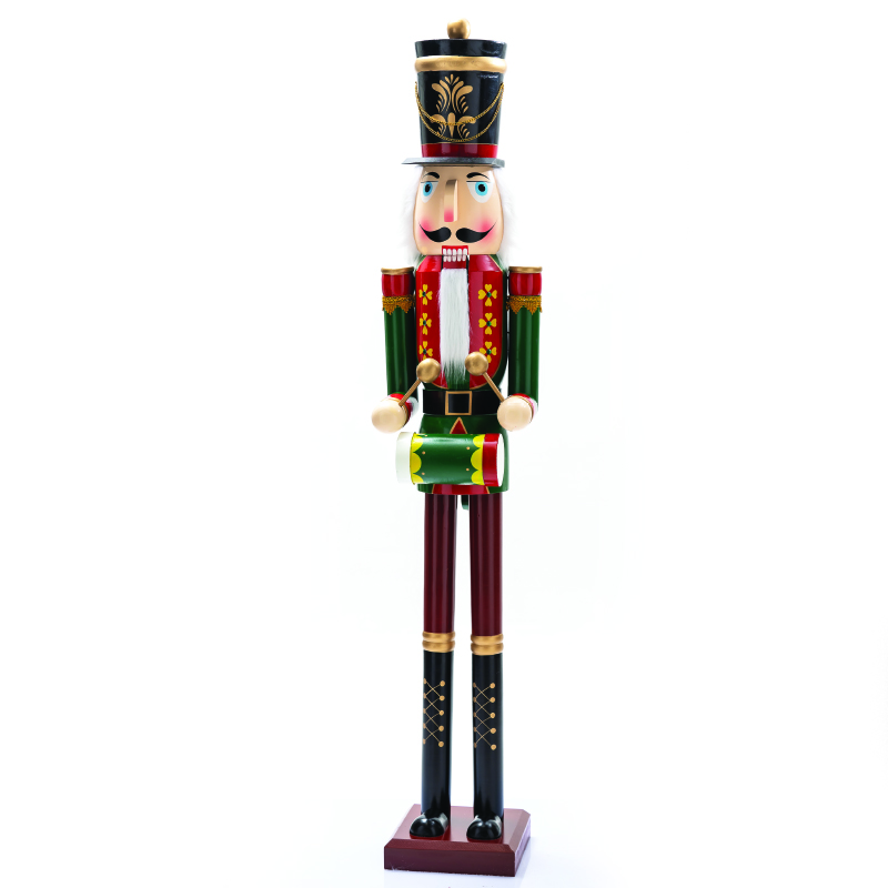 ^NUTCRACKER SOLDIER WITH DRUM H180cm^ X1418008